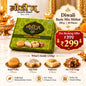Diwali Basic Mix Mithai 250g – 20 pieces – Kandi Pedha, Kaju Katli, Kalakand and Dry Fruit Fudge – Modi's Narayan Pedhewale