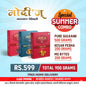 Enjoy our “Summer Combo @ 599” with Pure Gulkand, Kesar Pedha, and MS Bytes—total 900g for just Rs.599! Enjoy free home delivery. Order now and treat yourself to these delicious summer delights!.